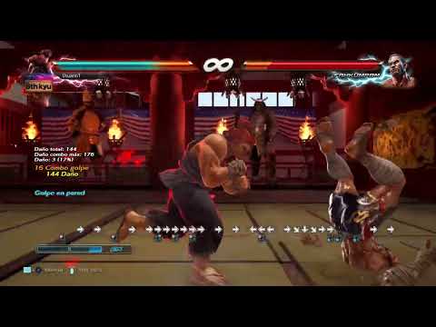 Combo Akuma 100% Tekken 7 season 4