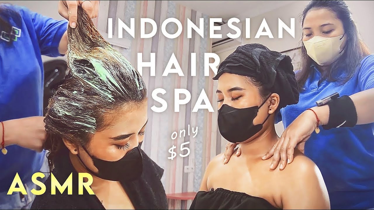 ASMR Creambath | Indulge in Deep Relaxation with Indonesian Hair Spa