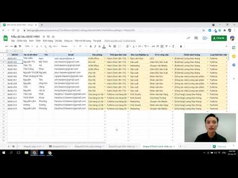 Video [HRM]1. Giới thiệu giao diện và hướng dẫn cách tổng... - youtube