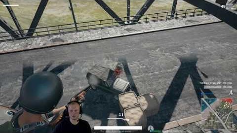 BATTLEGROUNDS - Ninja jafet vs 3 NA squad players Kappa