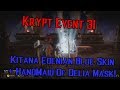Mortal Kombat 11 - Krypt Event #3  - Kitana Edenian Blue Skin + Handmaid of Delia Mask! April 23rd