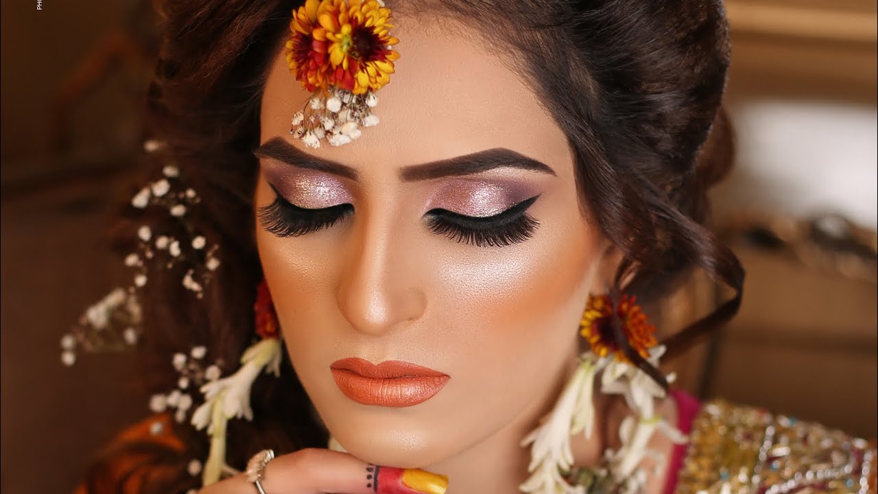 Mahndi bridal makeup tutorial | Farah’s beauty salon