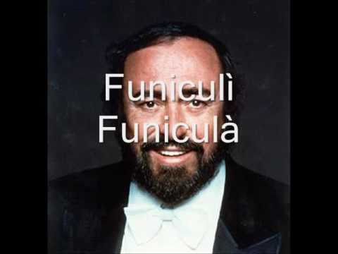 (+) Luciano Pavarotti - Funiculi, Funicular