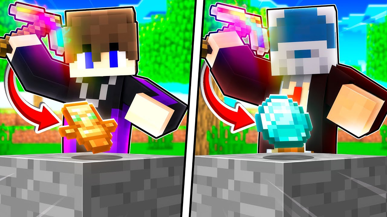 ALLE MINECRAFT BLÖCKE = RANDOM (CHALLENGE)