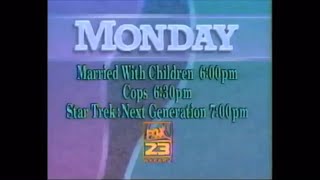 WXXA Commercial Breaks (May 16, 1993)