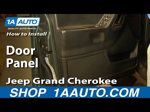 How To Remove Door Panel 99-04 Jeep Grand Cherokee