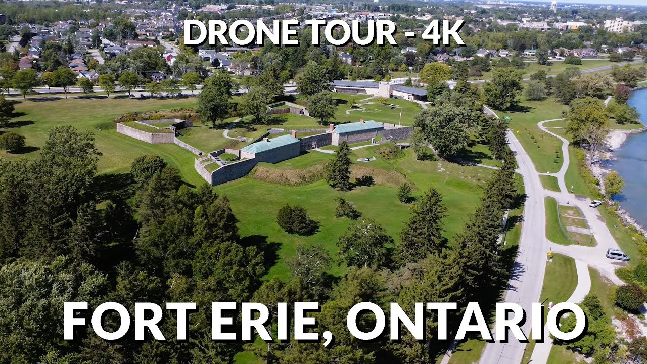 🏞️ Stunning 4K Drone Tour Over Fort Erie, Ontario | Aerial Views You Can't Miss! 🚁