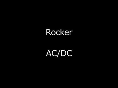 Rocker AC/DC guitar tab score - YouTube