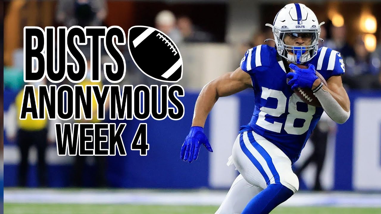 Busts Anonymous Week 4, 2022 Fantasy Football Busts of the Week YouTube