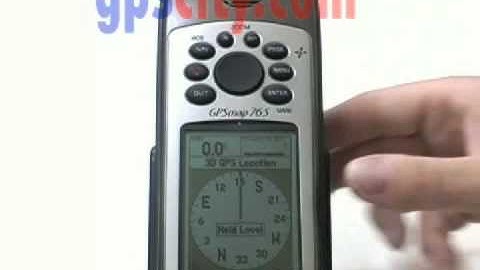 Garmin GPSMAP 76S : Sensors @ gpscity.com