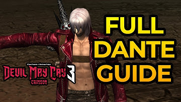 A Full Guide to Dante in DMC3 Crimson