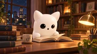 BIMO Night Library 📚 | Peaceful Ambient Music for Study, Reading & Relax | 1 Hour screenshot 1