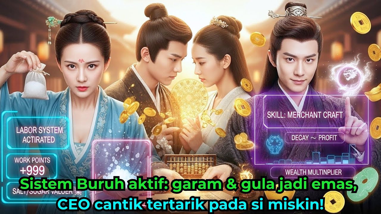 Dinasti: Sistem Buruh aktif; garam+gula jadi emas, Putri saudagar jatuh hati pada si miskin
