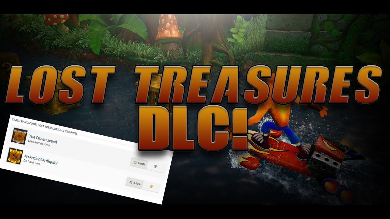 Crash Bandicoot N. Sane Trilogy DLC Confirmed! The Lost Treasures DLC