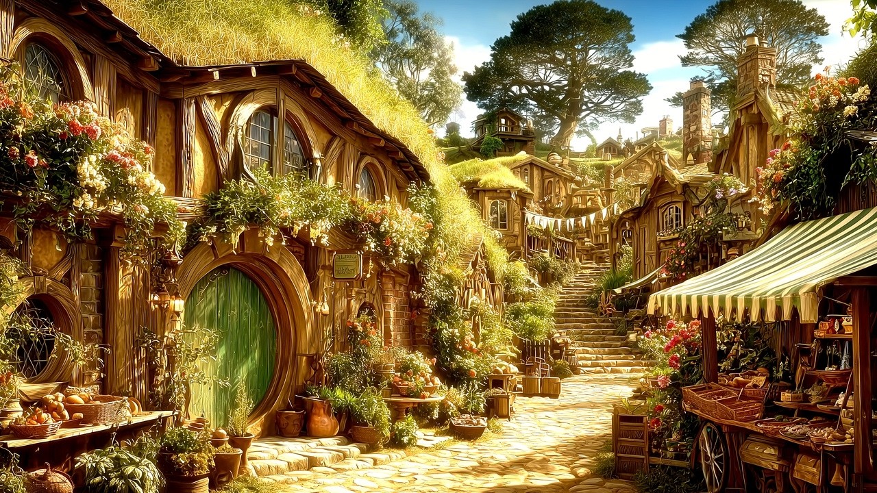 A Perfect Summer in The Shire | Peaceful Hobbit Music from Middle 