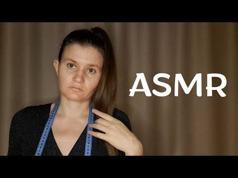 ASMR  Тебя измерят в модельном агентстве (тихий голос) ENG SUBS