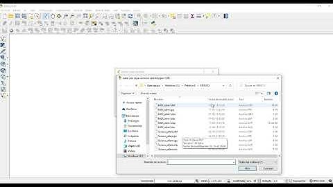Práctica 43.Añadir capas vectoriales en el Sistema de Información Geográfica QGIS para Biogeografía