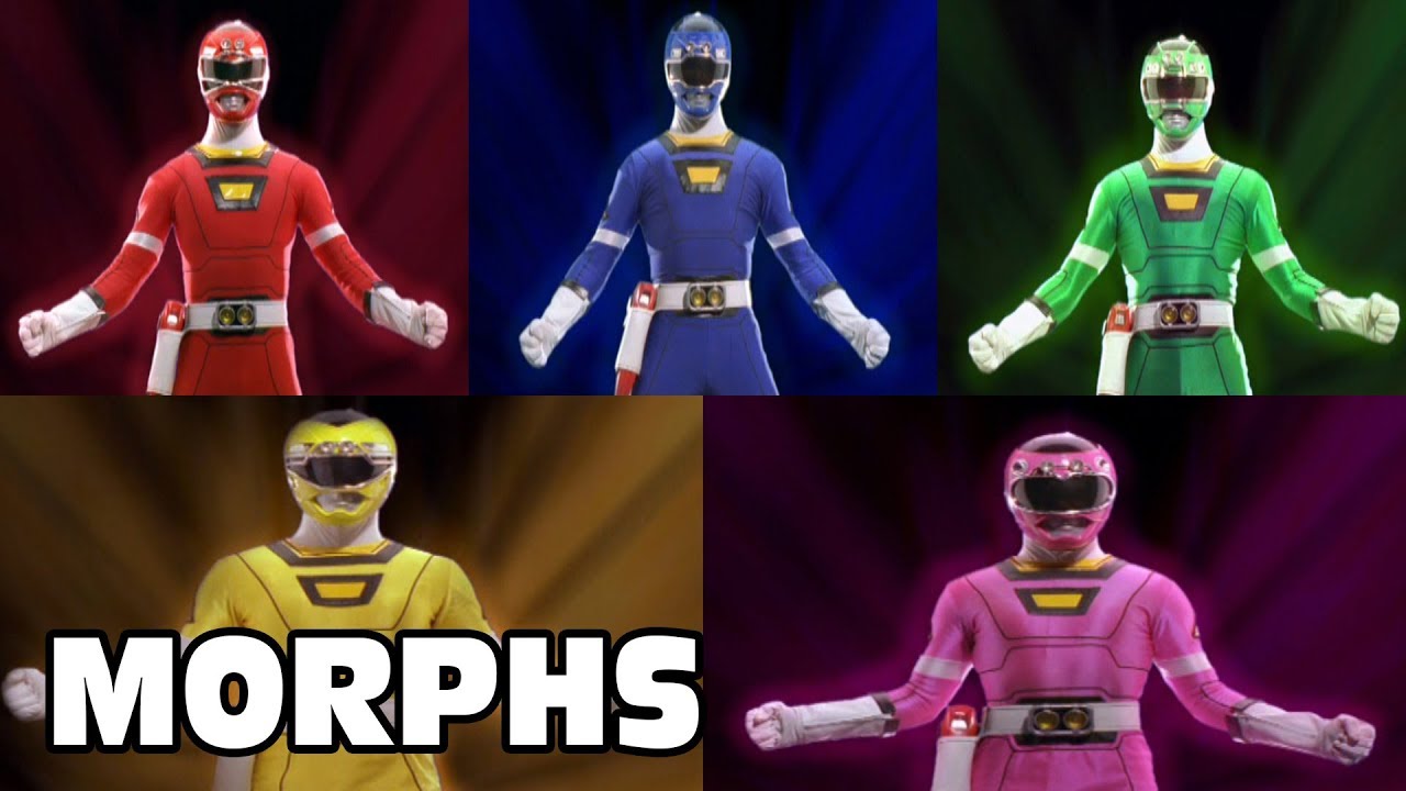 Turbo - All Ranger Morphs | Power Rangers Official - YouTube