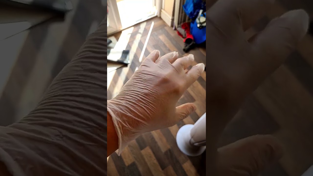 Preparing to Pick Up Dog Poop From the Garden! 