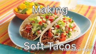 Cooking in our kitchen! Making soft tacos (funny) screenshot 4