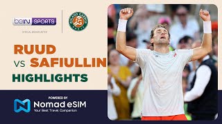 Casper Ruud vs Roman Safiullin | Roland-Garros 2026 | Match Highlights