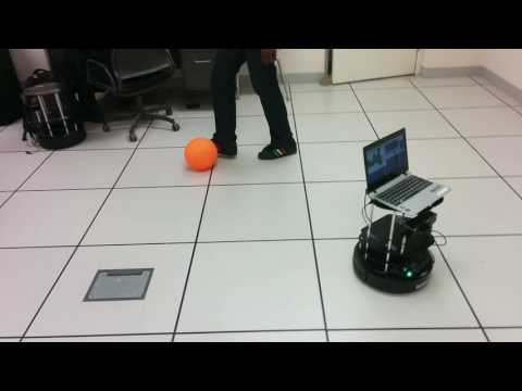 Turtlebot Following Colored Ball - Sujay Bajracharya