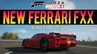 Forza horizon 4 - insane ferrari fxx! *best engine sound*