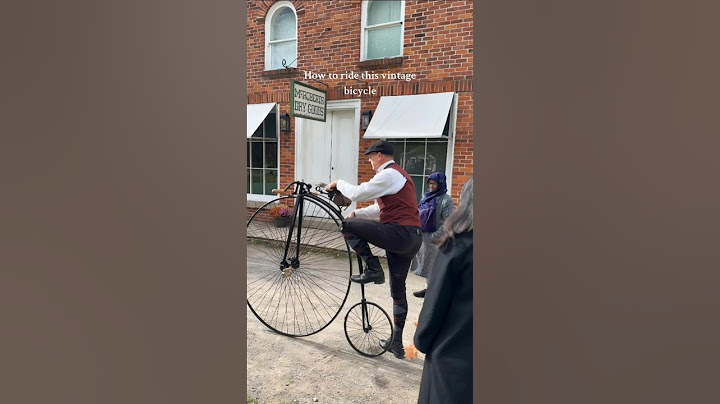 How To Ride A Penny Farthing? (@shopniljourney)
