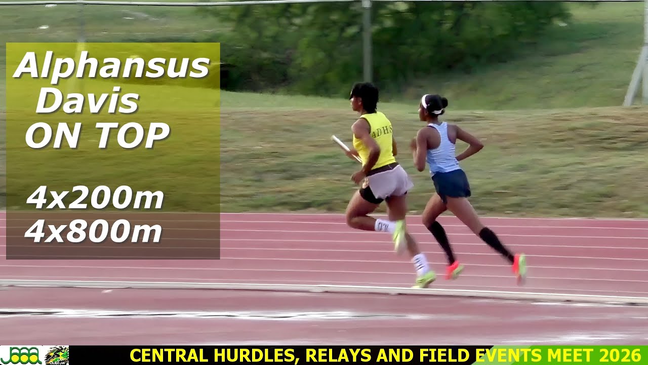 Команда Holmwood Technical блестяще выступила в эстафете 4x200 м, а Альфансус Дэвис ответил убеди...