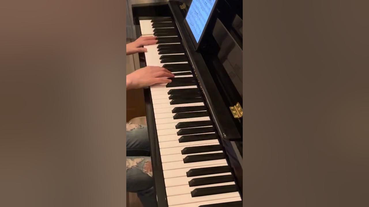 had the first lesson today mozart k.448 YouTube