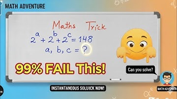 99% of People FAIL This Olympiad Math Challenge! 2 Exponential Equation Solved
