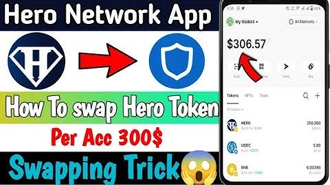 Hero Network Withdrawal || How To Exchange Hero Network Token | Swap Hero Token || Hero Token Mining