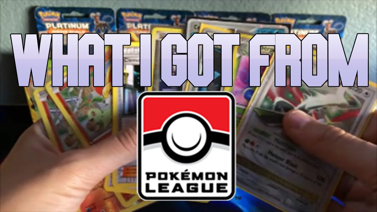 What I Got From Pokemon League!!