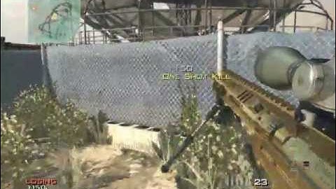 My First MW3 Quick Scope Video
