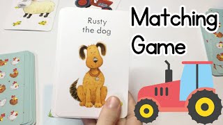 Matching Game - Card Game - Educational Videos for Kids - @missmooseandme screenshot 5