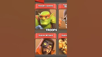 How to get super troops in clash of clans