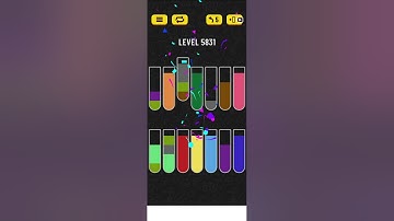 water sort puzzle level 5831