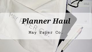 Planner Haul | May Paper Co.
