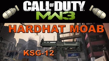 Hardhat MOAB On Call of Duty MW3 with the KSG!!!!!