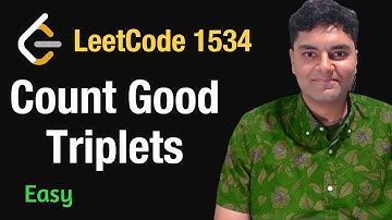 Count Good Triplets - Leetcode 1534 - Python