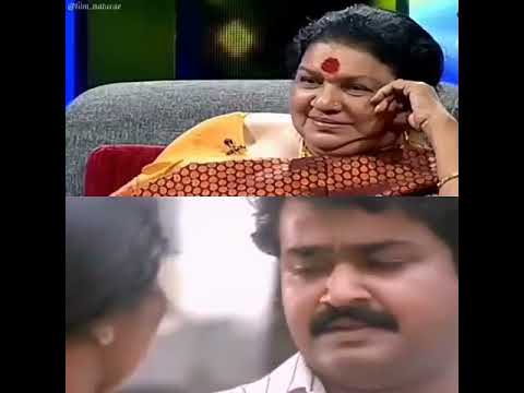 Kaviyoor Ponnamma Talk About Mohanlallalettan whatsapp status mohanlal whatsapp statuslalettan