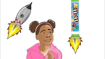 THE FIZZY ROCKET🚀 FUN KIDS SCIENCE EXPERIMENT 🧪