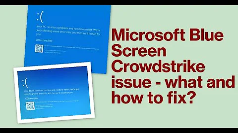 Microsoft Blue Screen issue - Crowdstrike update issue - How to fix? #windows #crowdstrike