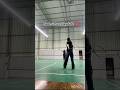 badminton is not cute anymore #notcuteanymore #illit #badminton #minivlogshortvideo