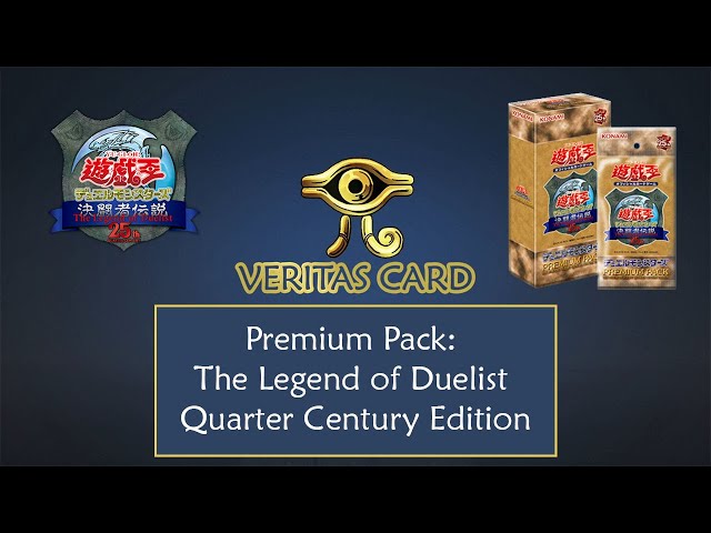 Set Yugioh Premium Pack : The Legend of Duelist Quarter Century Edition -  Tokyo Dome