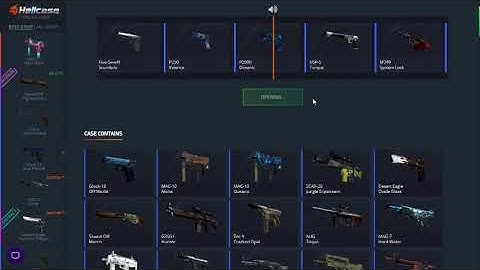 Hellcase Case opening