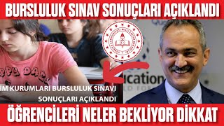 2022 Bursluluk Sınav Sonuçları Açıklandı! Öğrencileri neler bekliyor? Kazanamayanlar üzülmesin!