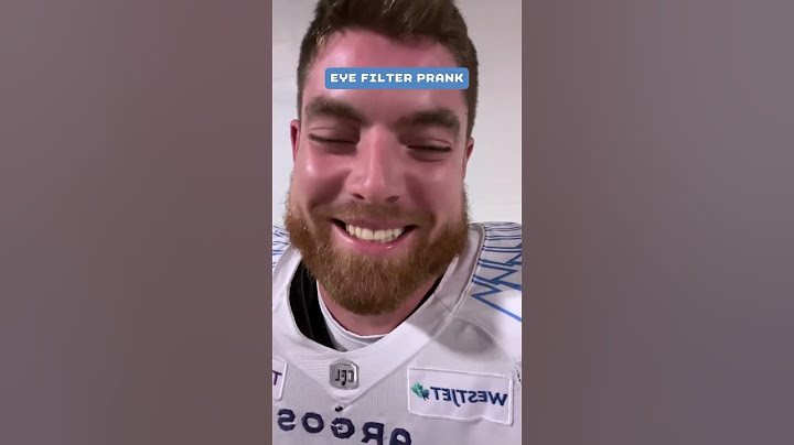 Toronto Argos Players Try the Wide Eyes Filter and Their Reactions Are Hilarious