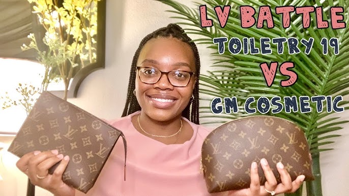 New or vintage 🤔 The NEW Louis Vuitton Cosmetic Pouch GM vs the Toile