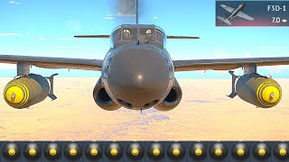Big JET Big BOMBS 💣🔥 F3D-1 in War Thunder